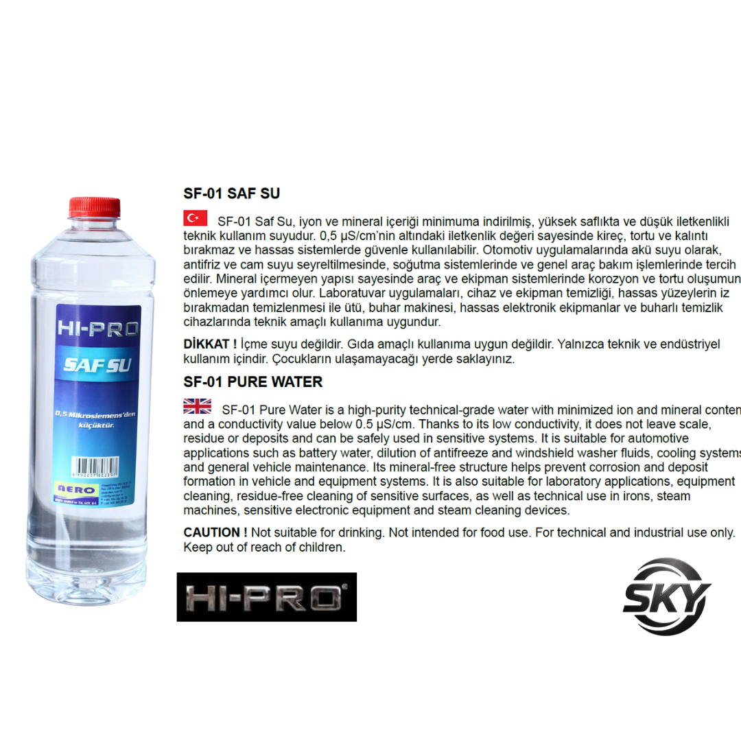 SF-01 Saf Su 1 lt.