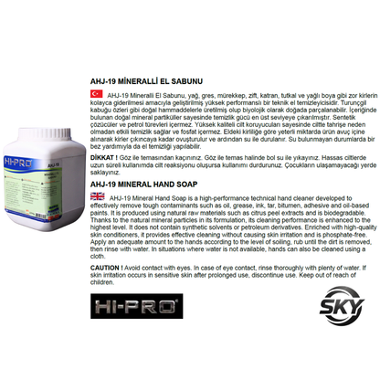 AHJ-19 Mineralli El Sabunu 2,5 kg.