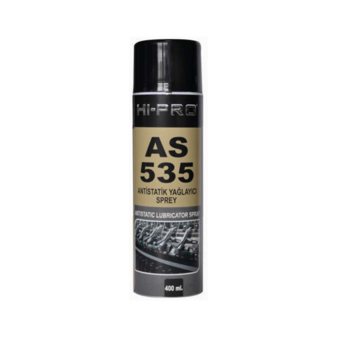 AS-535 Antistatik Yağlayıcı Sprey 400 ml.