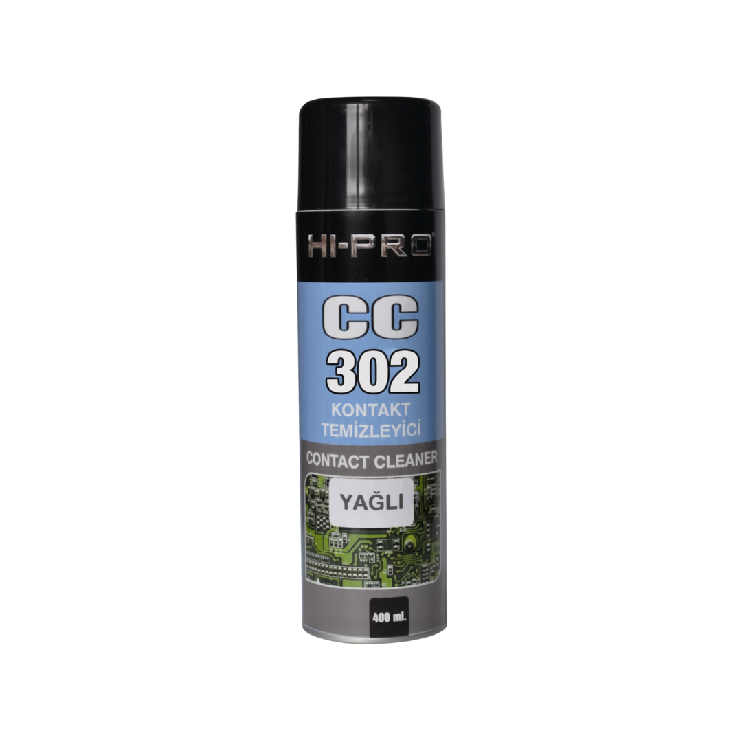 CC-302 Kontakt Temizleyici Sprey - Yağlı 400 ml.