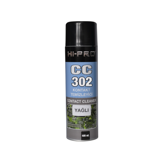 CC-302 Kontakt Temizleyici Sprey - Yağlı 400 ml.