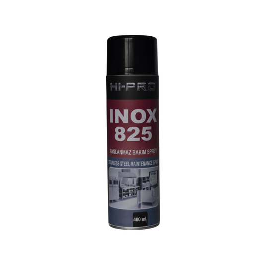 INOX-825 Paslanmaz Parlatıcı Bakım Sprey 400 ml.