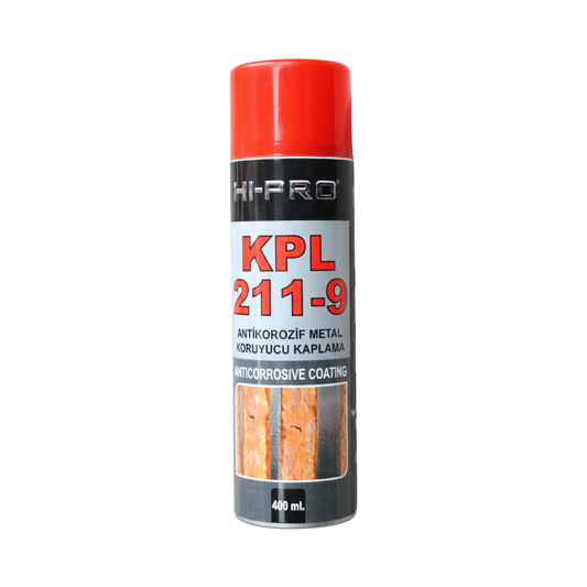 KPL-211-9 Antikorozif Metal Koruyucu Kaplama Sprey 400 ml.