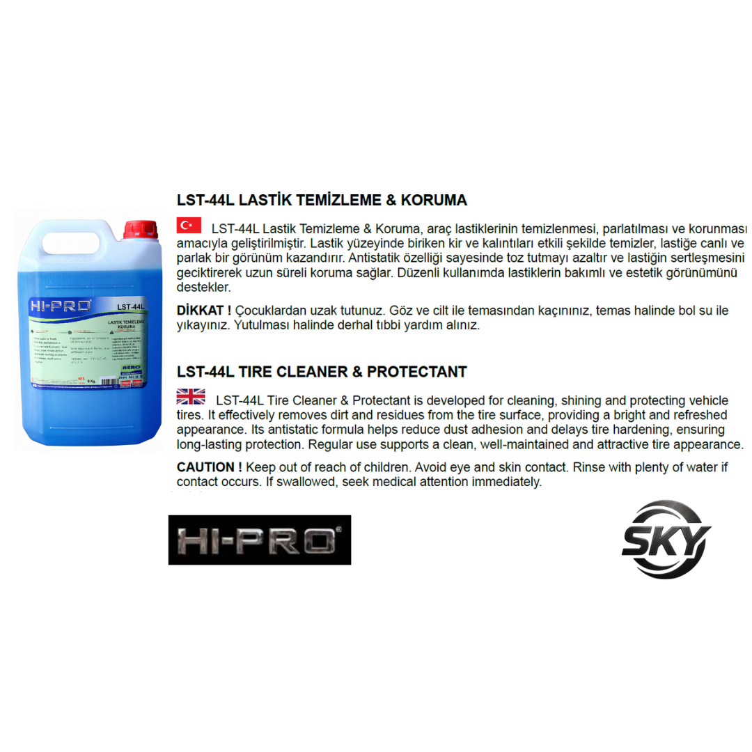 LST-44L Lastik Temizleme Koruma 6 Kg.